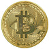 Bitcoin 24k Gold Plated Token